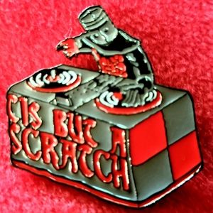 Monty Python Black Knight DJ Enamel Pin